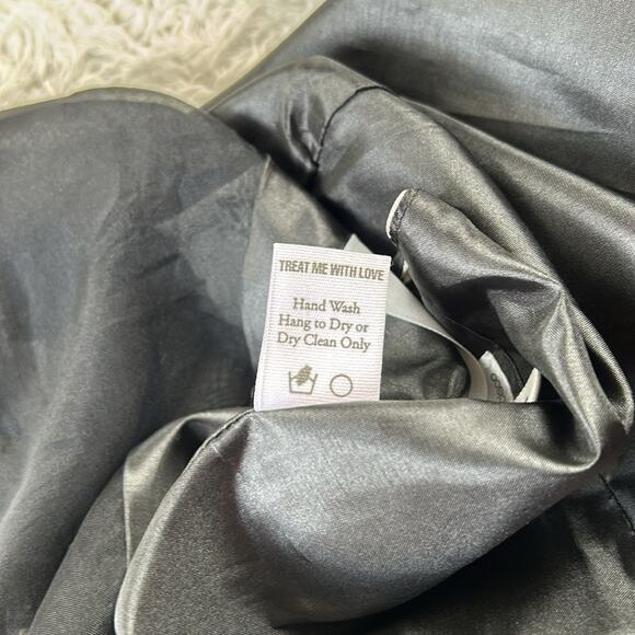 Alejandra de Coss for Inspirare Miss marble peplum sheath cocktail party dress 8 - Picture 12 of 13